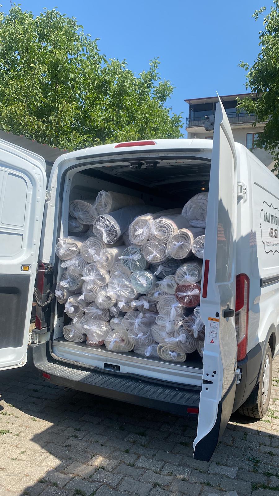 Tokat halı yıkama tesis görüntüsü